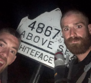 Lukas Wear and Michael Jock on Whiteface Mountain